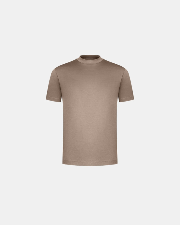 Shiny Crew-neck T‑Shirt