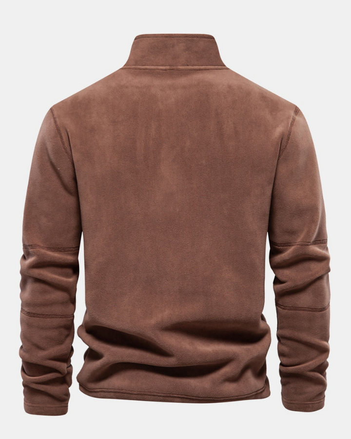 Fleece Quarter-Zip Sweater