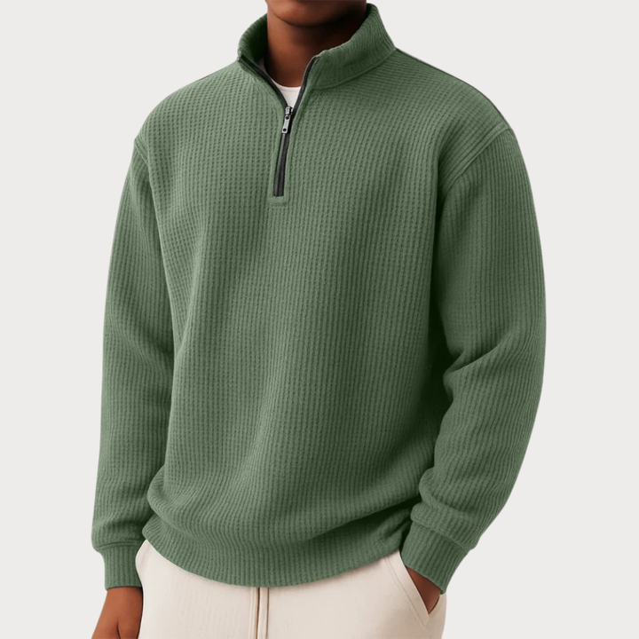 Essential Knit Quarter-Zip