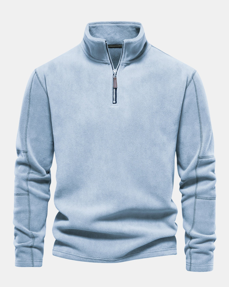 Fleece Quarter-Zip Sweater