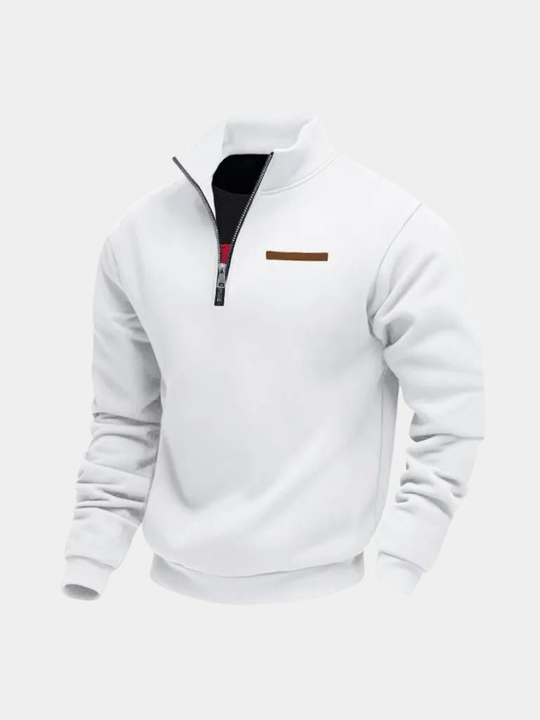 Slate Urban High Collar Pullover