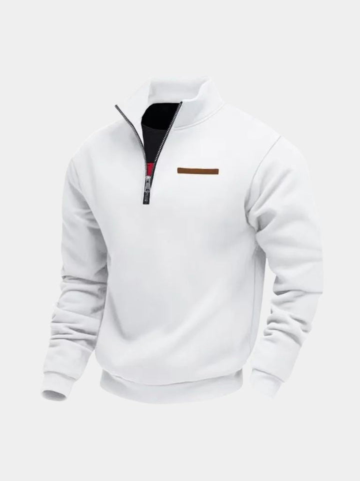 Slate Urban High Collar Pullover