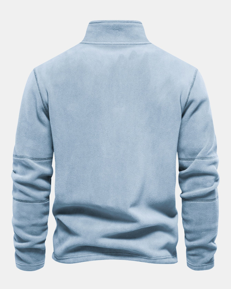 Fleece Quarter-Zip Sweater