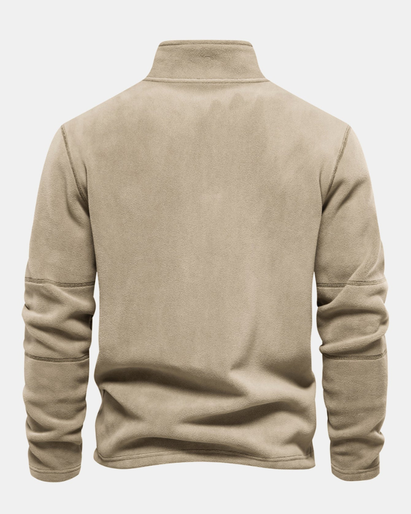 Fleece Quarter-Zip Sweater