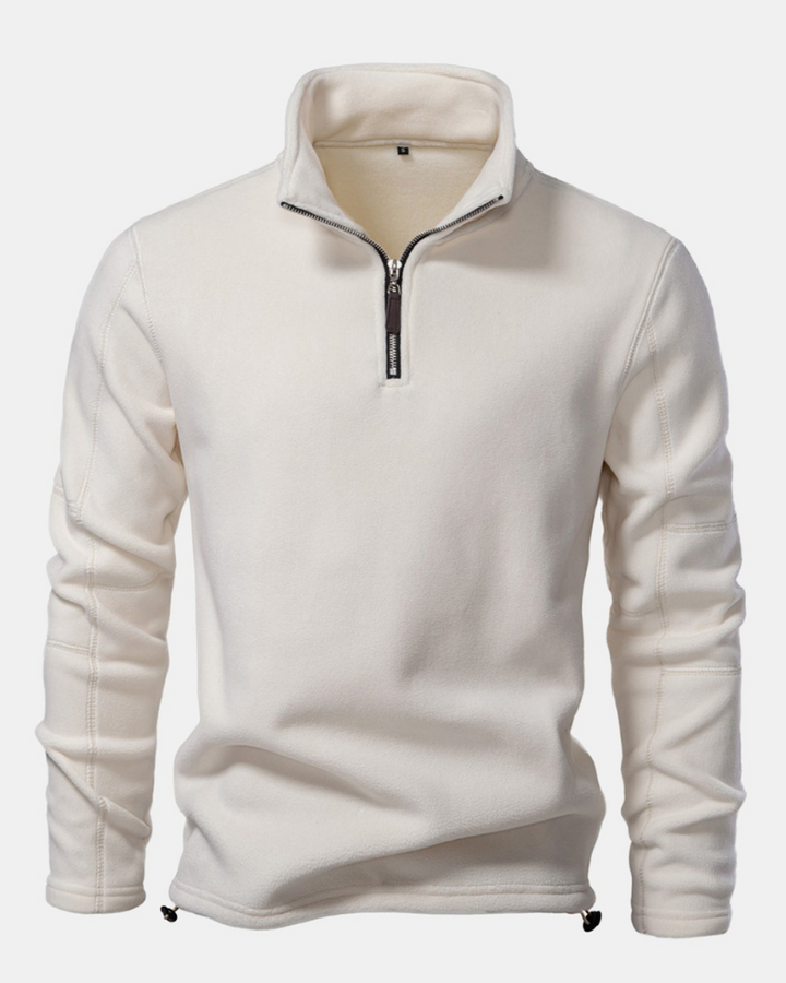 Fleece Quarter-Zip Sweater