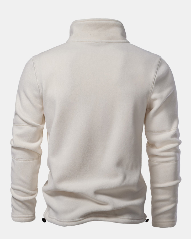 Fleece Quarter-Zip Sweater