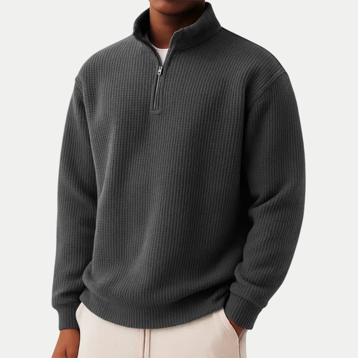 Essential Knit Quarter-Zip