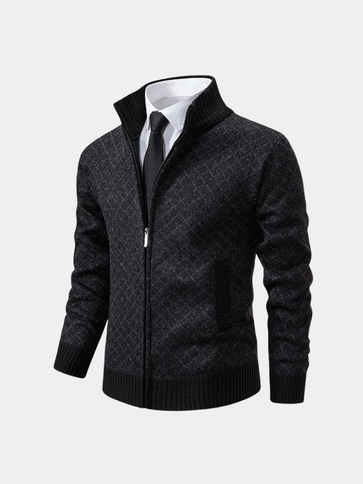 Vintage Jacquard Cardigan