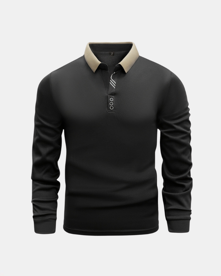 Premium Long Sleeve Polo