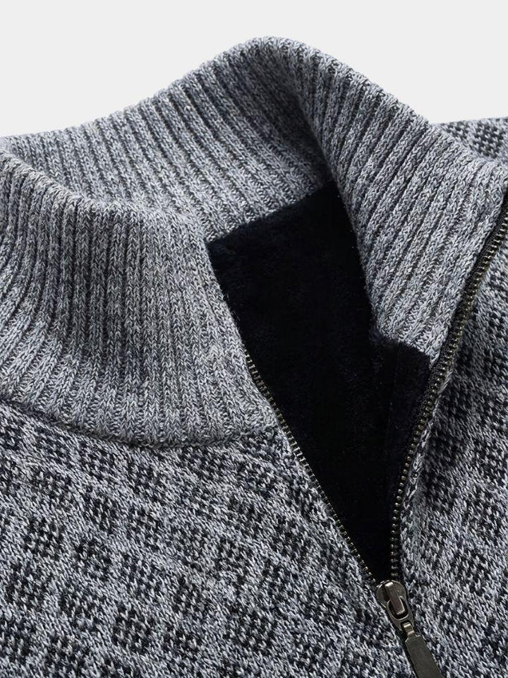 Vintage Jacquard Cardigan