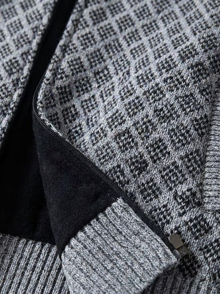 Vintage Jacquard Cardigan