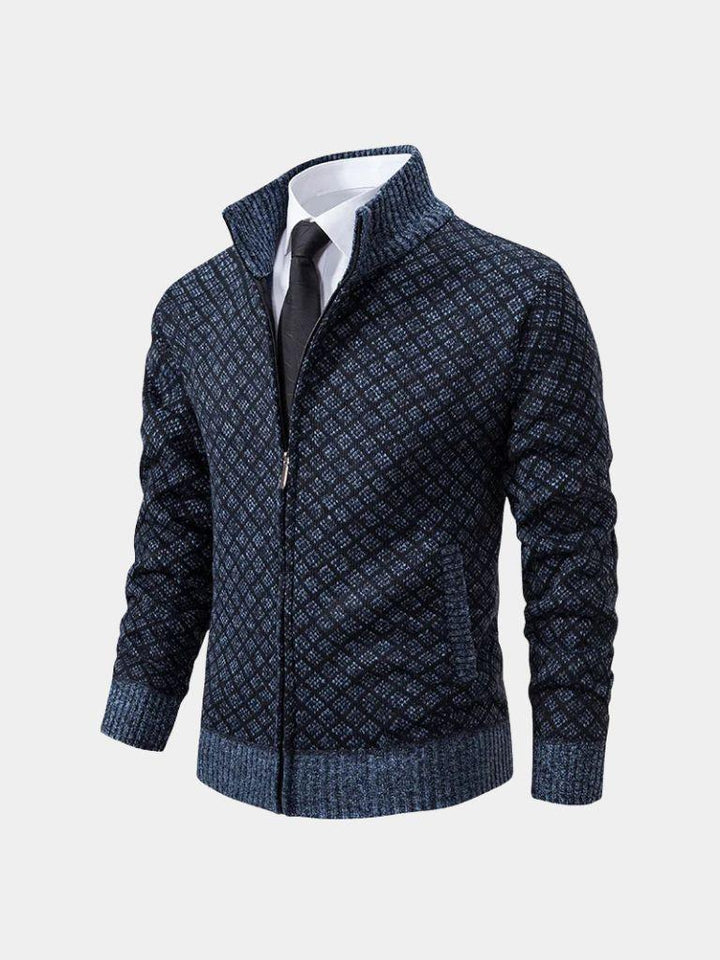 Vintage Jacquard Cardigan