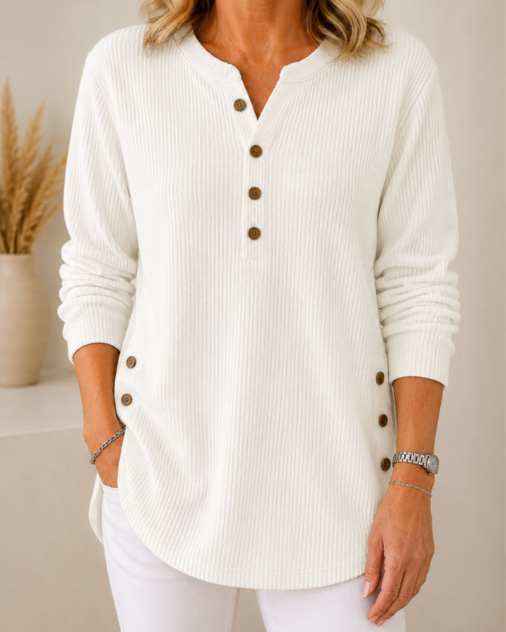 Comfort Button Jumper
