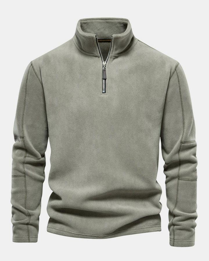 Fleece Quarter-Zip Sweater