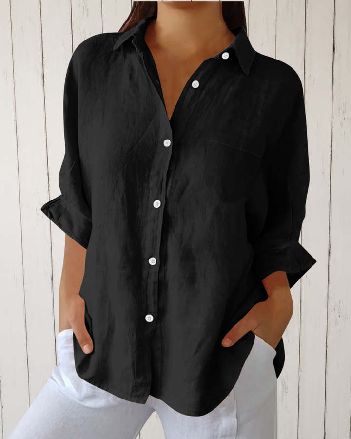 Classic Button Blouse