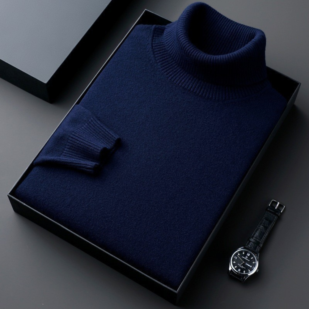 Premium Cashmere Turtleneck