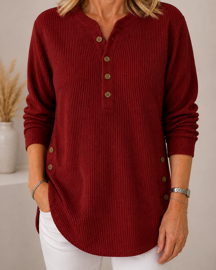 Comfort Button Jumper