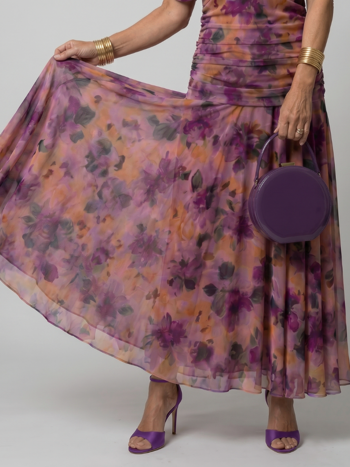 Elegant Off-Shoulder Maxi Dress