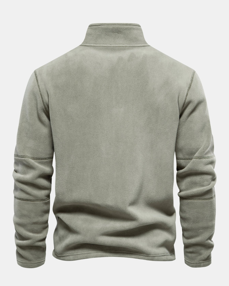 Fleece Quarter-Zip Sweater
