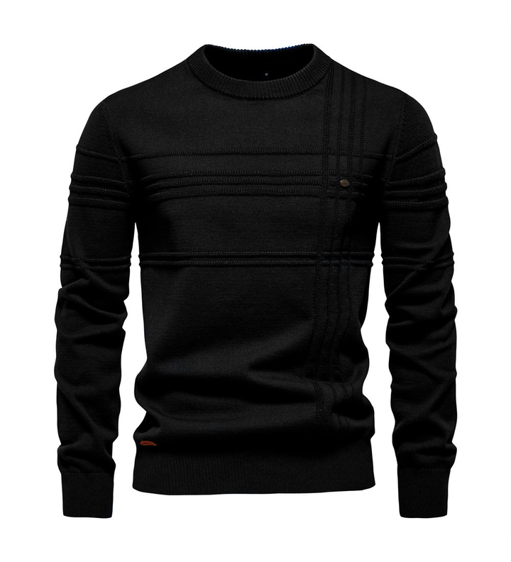 Textured Knit Sweater