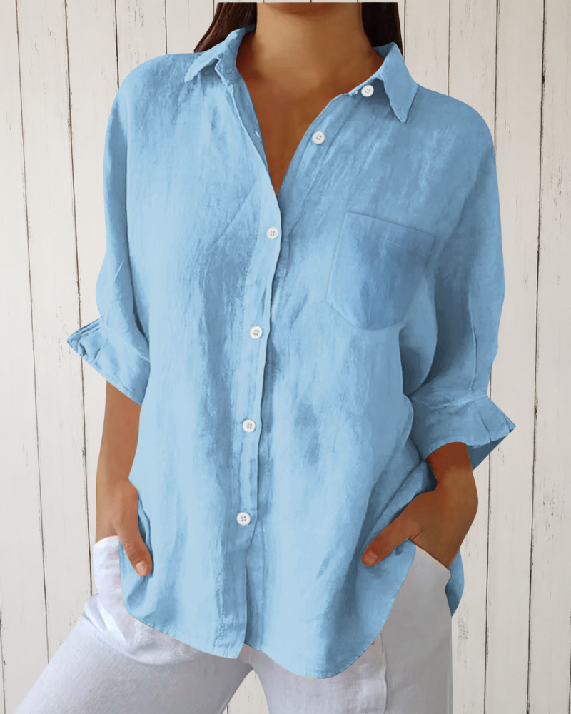 Classic Button Blouse