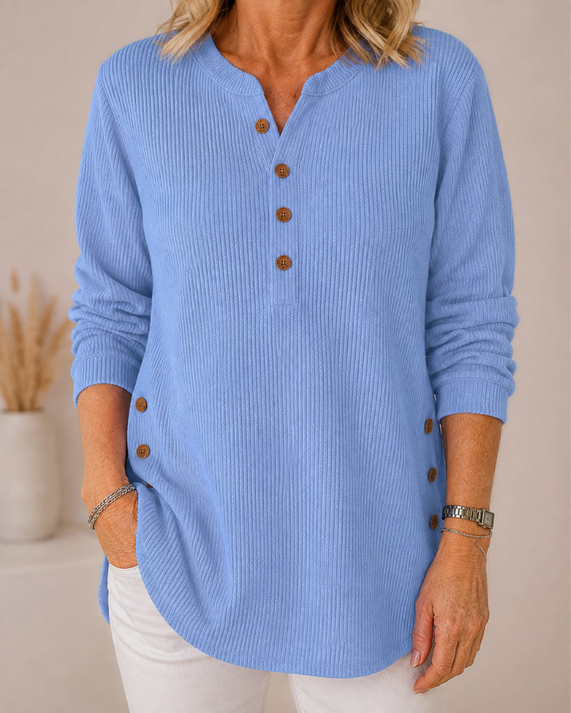 Comfort Button Jumper