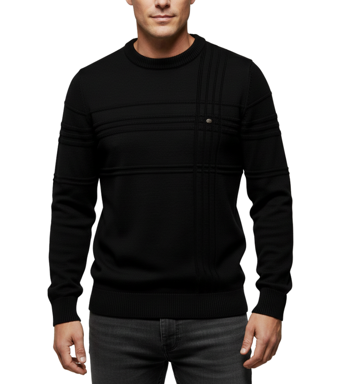 Textured Knit Sweater