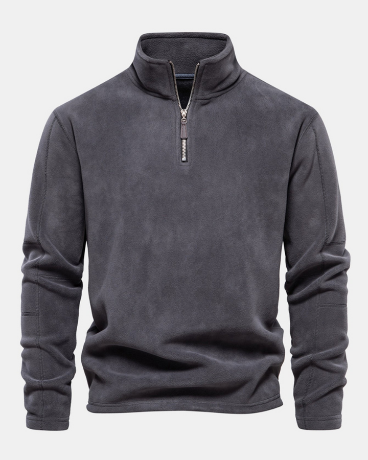 Fleece Quarter-Zip Sweater