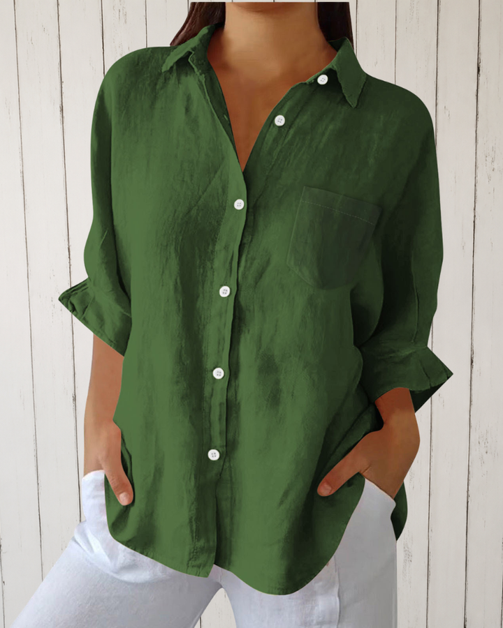Classic Button Blouse