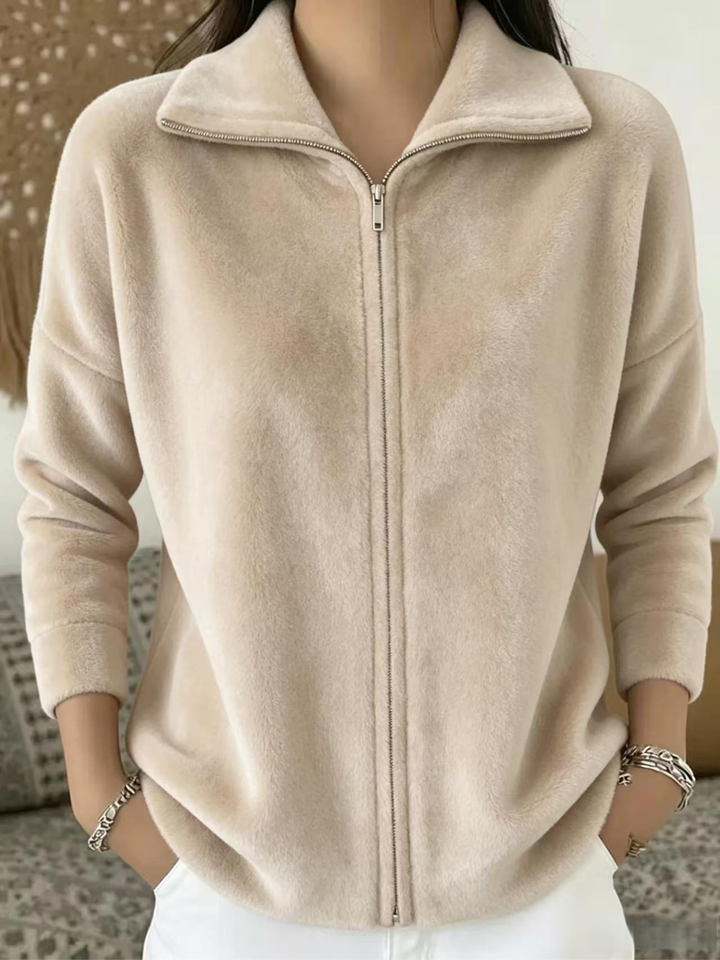 Soft Zip-Up Jumper