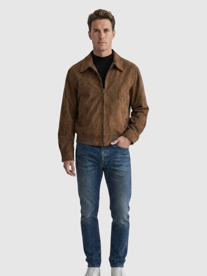 Monaco Suede Vintage Jacket