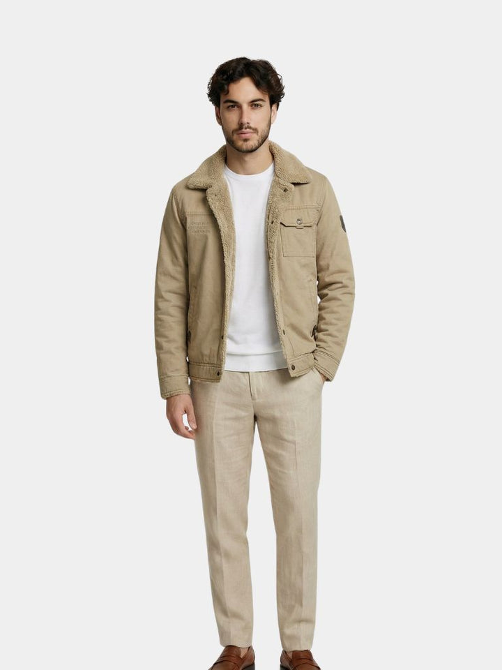 Vintage Military Aviator Jacket