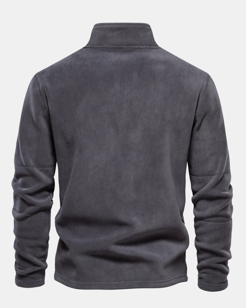Fleece Quarter-Zip Sweater