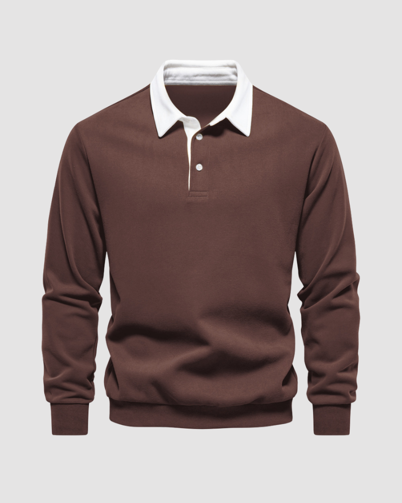Classic Knitted Polo Shirt