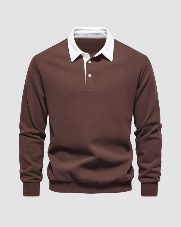 Classic Knitted Polo Shirt