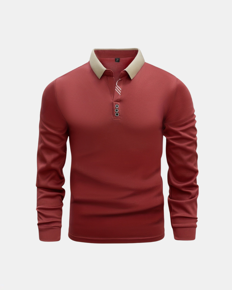 Premium Long Sleeve Polo