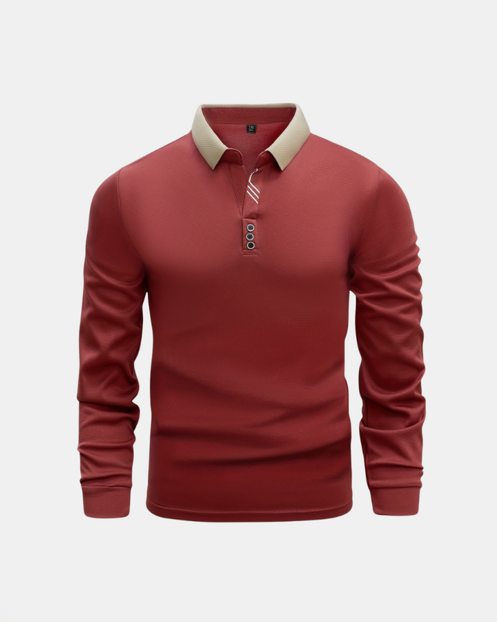Premium Long Sleeve Polo