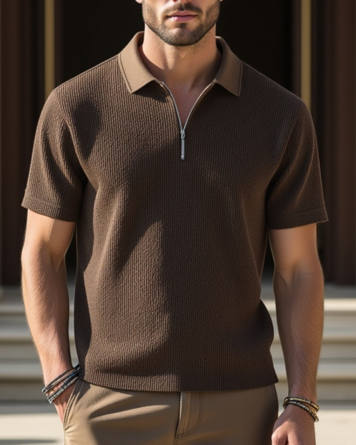 Swiss Knit Polo