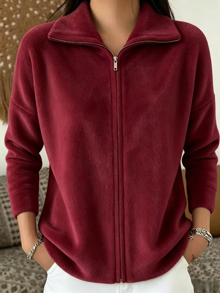 Soft Zip-Up Jumper
