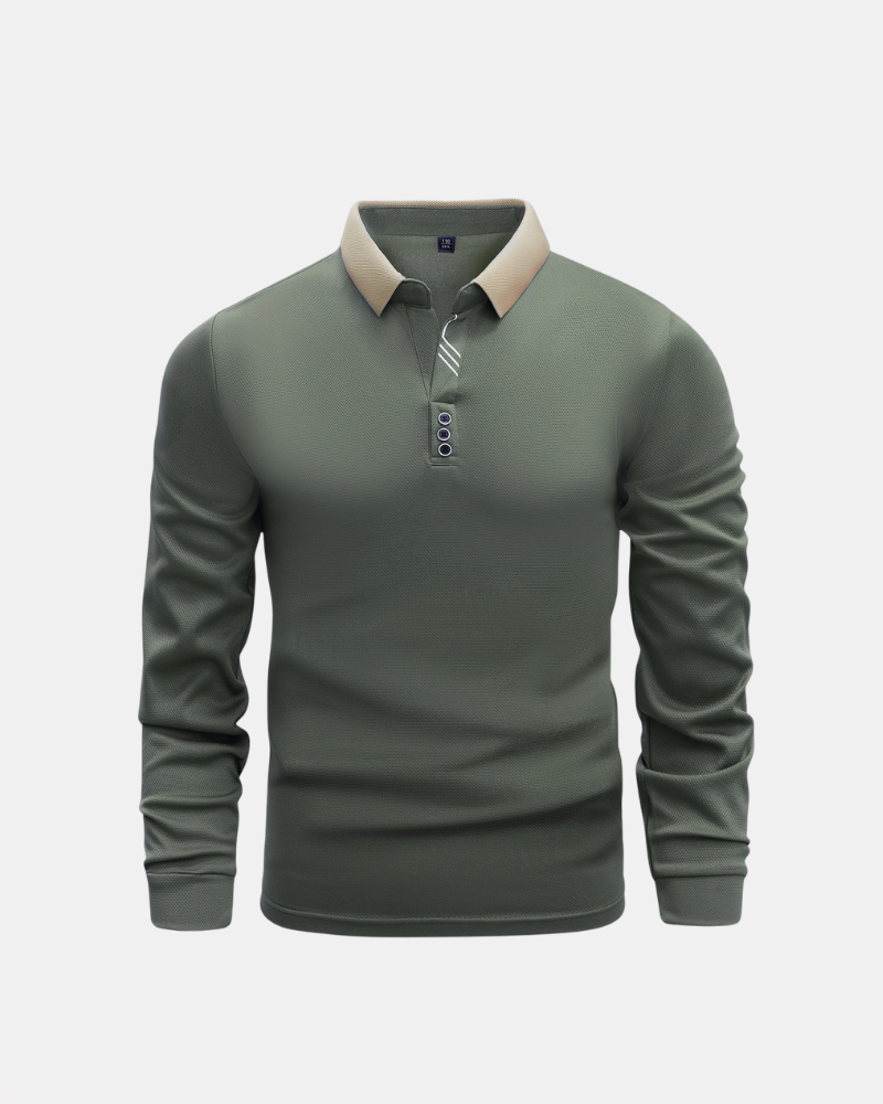 Premium Long Sleeve Polo