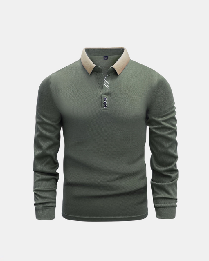 Premium Long Sleeve Polo