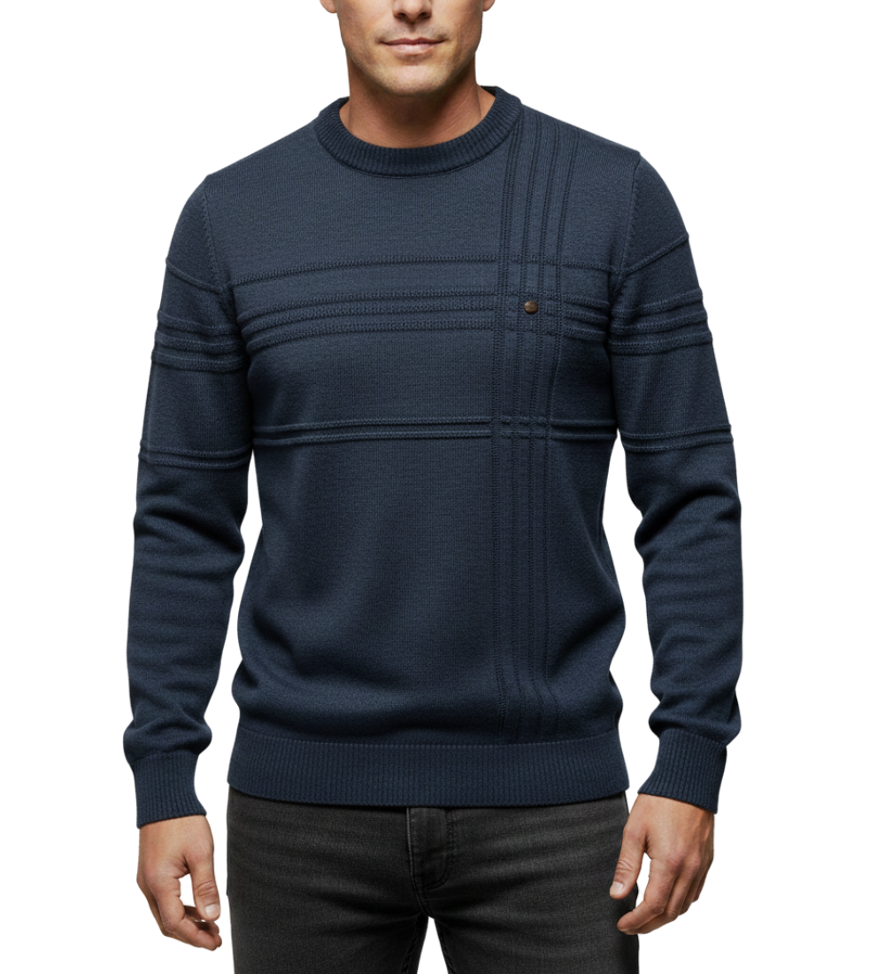 Textured Knit Sweater