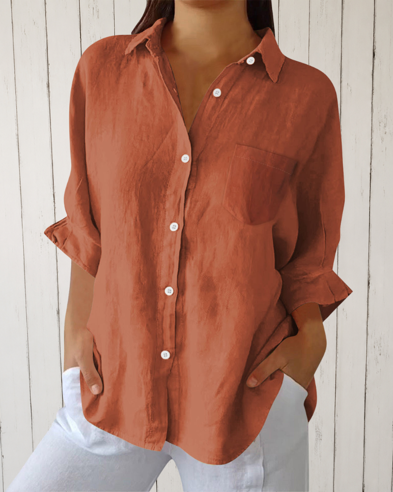 Classic Button Blouse