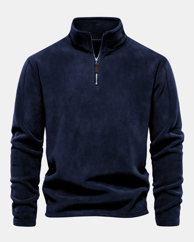 Fleece Quarter-Zip Sweater