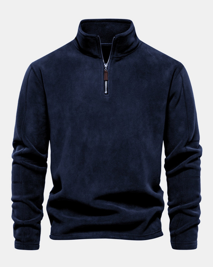 Fleece Quarter-Zip Sweater