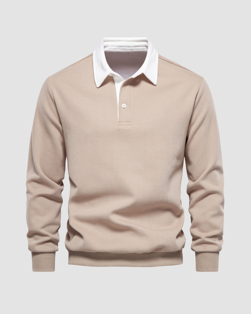 Classic Knitted Polo Shirt
