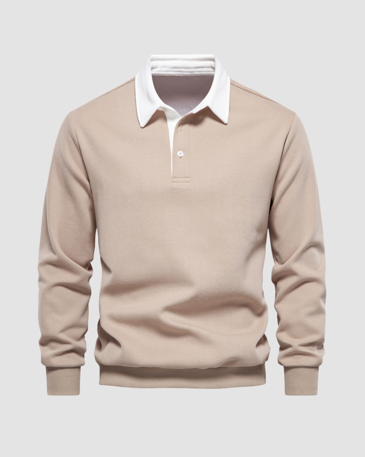 Classic Knitted Polo Shirt