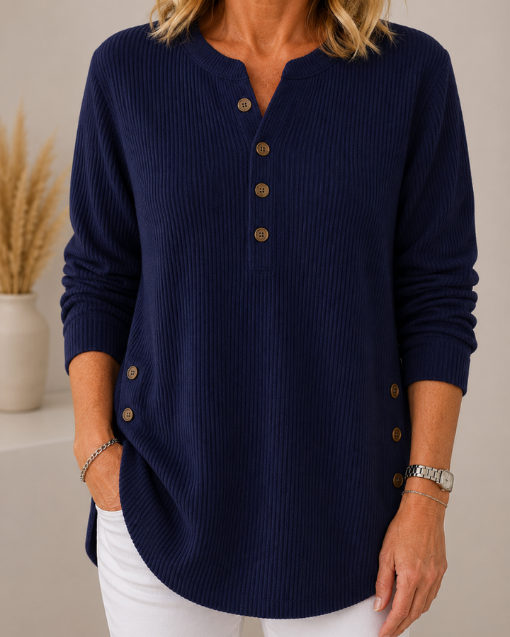 Comfort Button Jumper