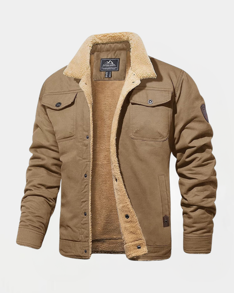 Lined Bomber Jacket