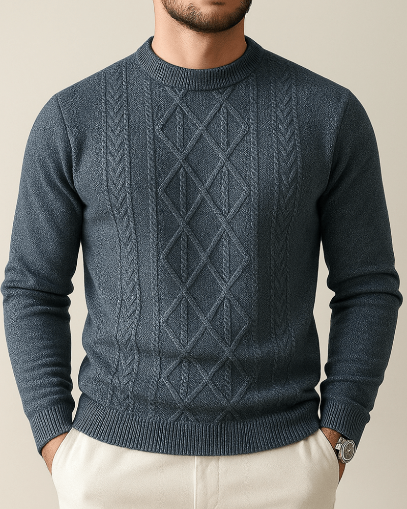 Diamond Knit Sweater